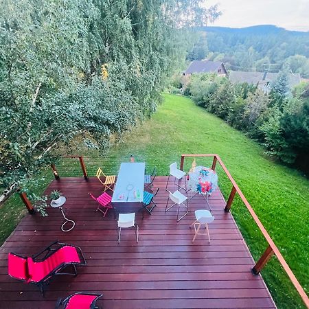 Chalet Spacieux A Wangenbourg-Engenthal Avec Vue Panoramique Exteriér fotografie