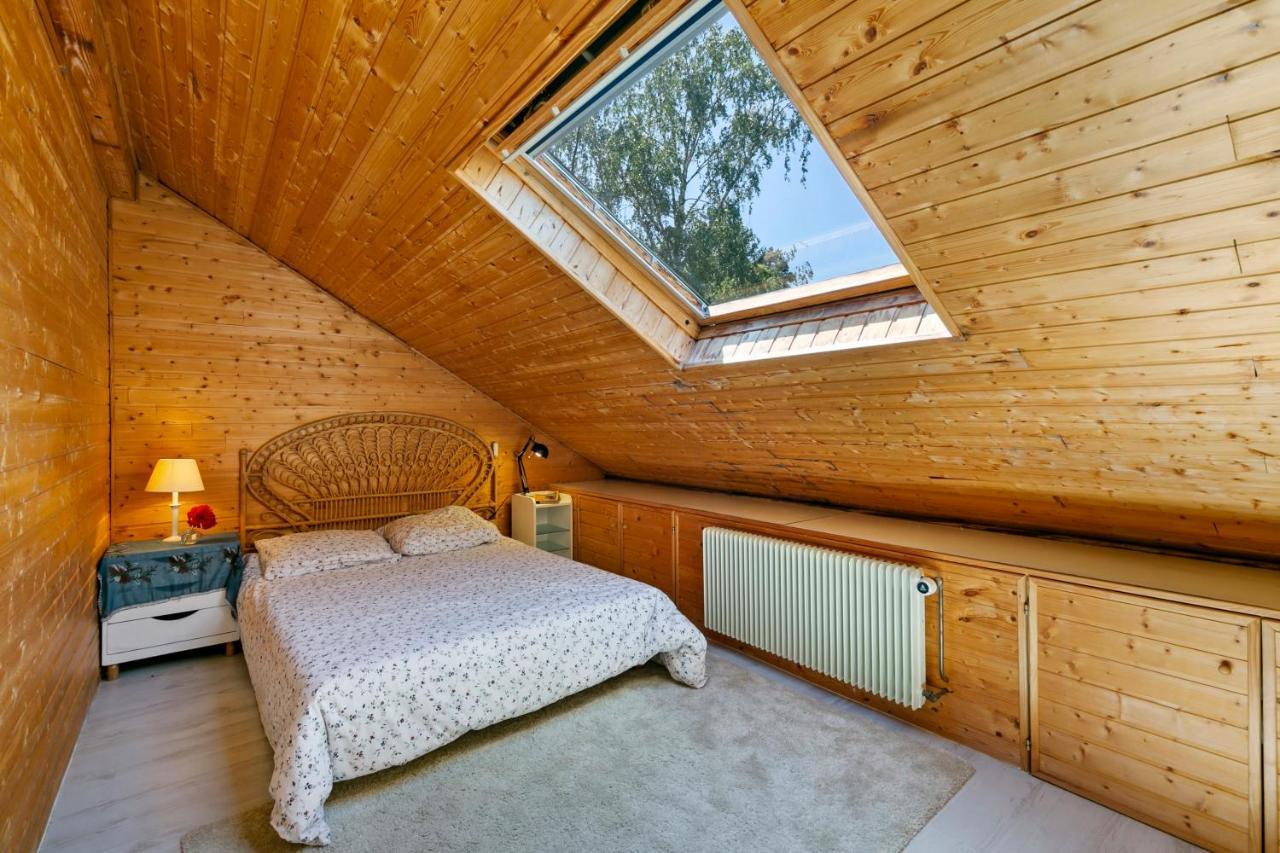 Chalet Spacieux A Wangenbourg-Engenthal Avec Vue Panoramique Exteriér fotografie